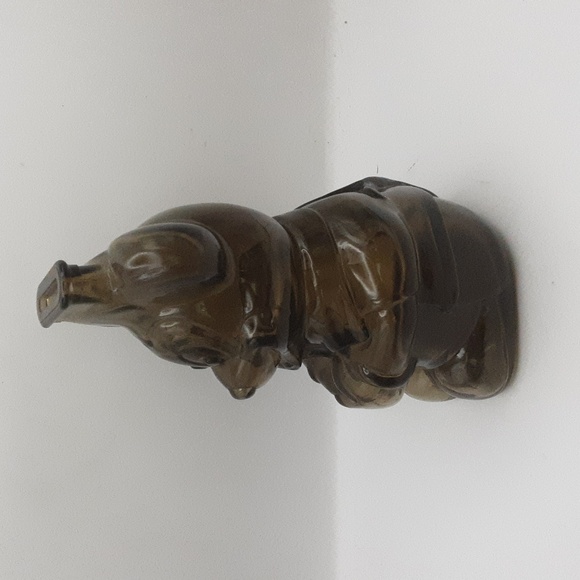 Vintage Mickey Mouse Clubhouse Smokey Glass Bank 7" - Picture 3 of 9